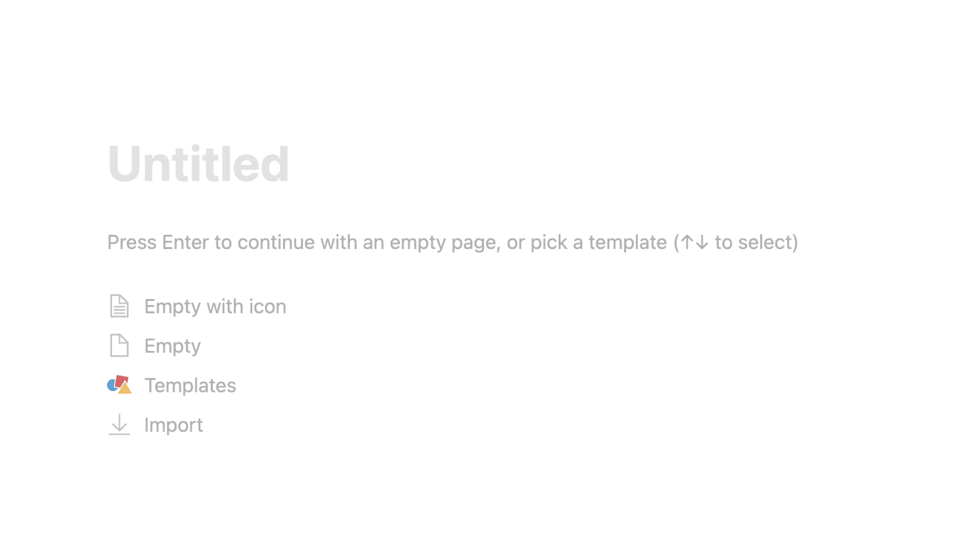 Pages et blocs